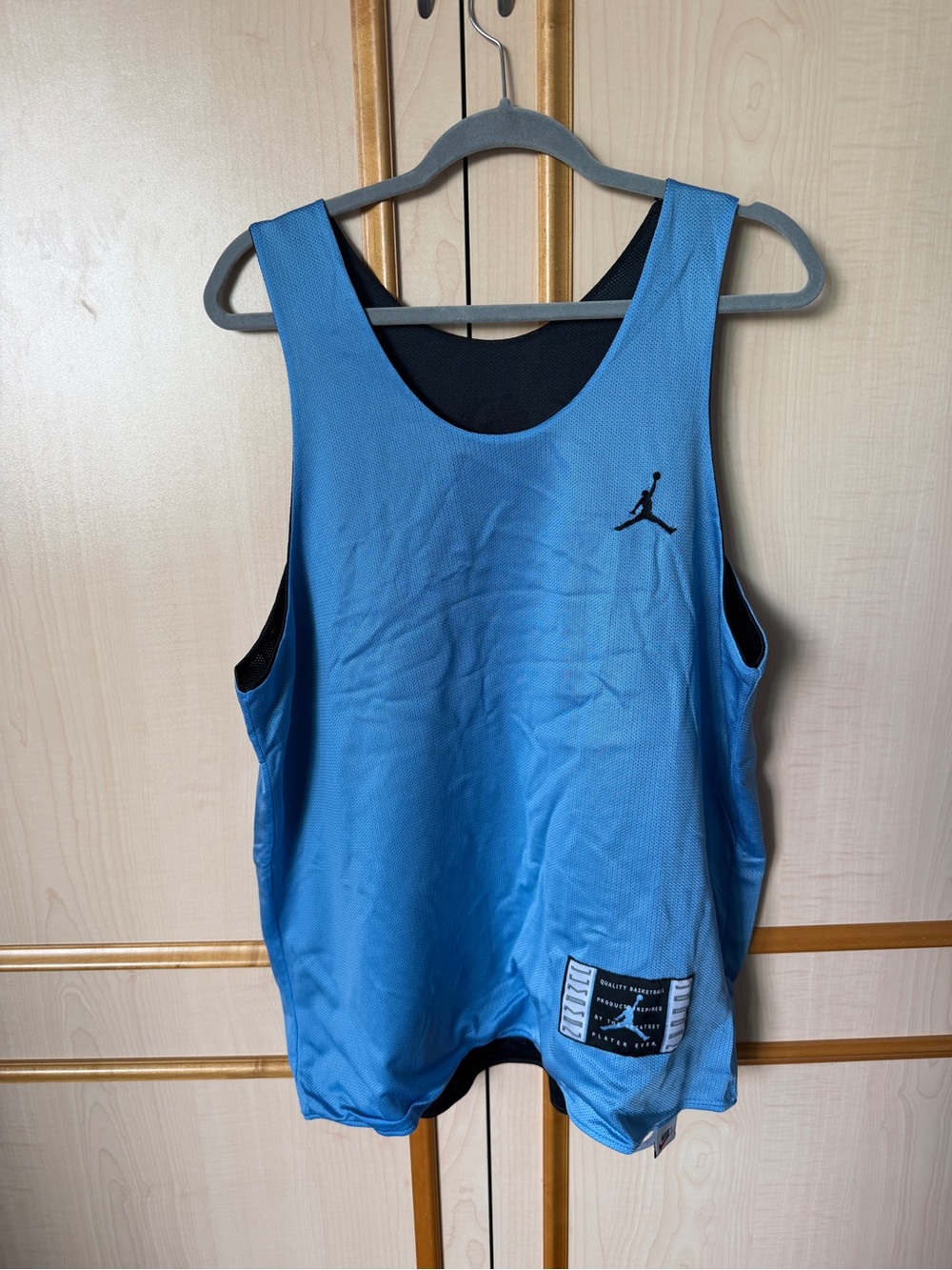 Vintage Nike Air Jordan XI 11 "Concord" reversible basketball jersey